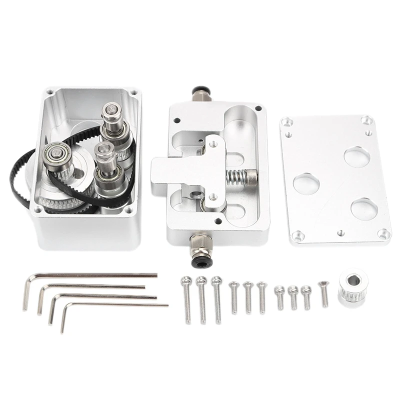 

3D Ultimaker2 + Printer Parts All Metal Bowden Twin Wheel Deceleration 1.75Mm