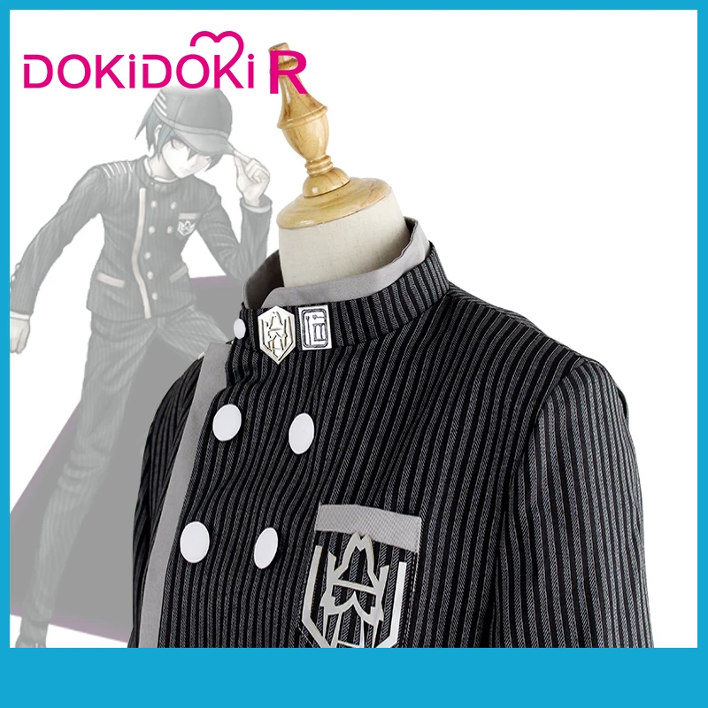 DokiDoki-R игра Danganronpa Косплей Shuichi Saihara костюм Мужская игра Danganronpa V3: Killing Harmony Косплей Костюм Хэллоуин