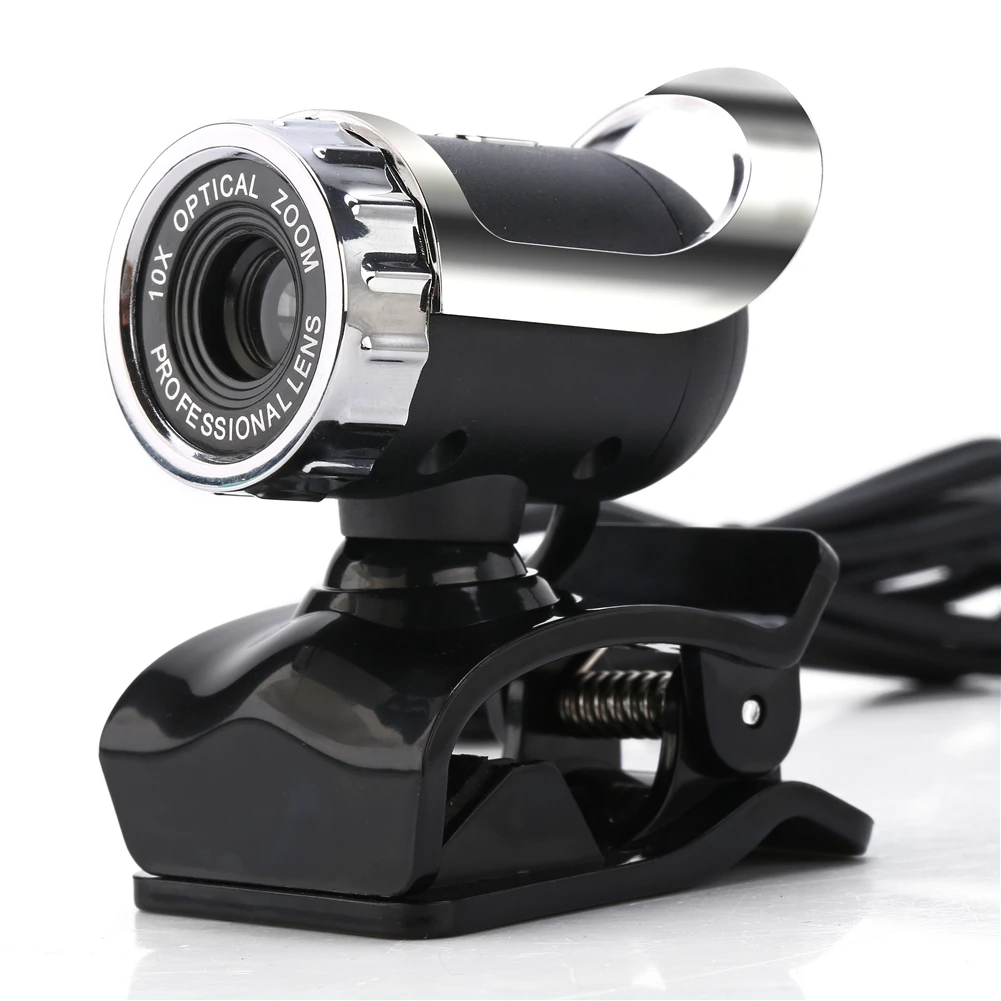 

HD USB2.0 Webcam Camera with MIC Clip-on for Computer PC Laptop Professional Drop Shipping