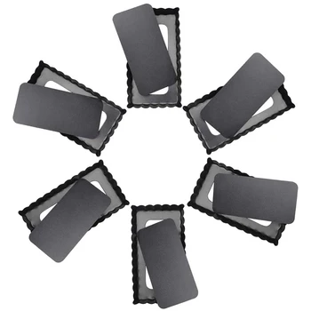 

Mini Tart Pan, 4 Inch 6Pcs Rectangle Tart Pan Mini Pie Pan Removable Bottom Nonstick Quiche Pans