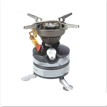 

He-Brother Brs-12a Portable Wind Proof Gasoline Stove Outdoor Camping Stove Stove Head Field Picnic Cooker One Piece