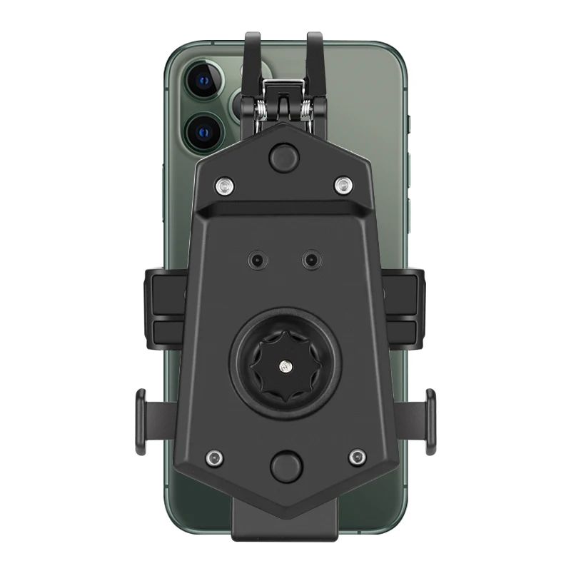 360 Degree Rotatable Bicycle Mobile Phone Holder Motocycle Metal Phone Stand Mountain Bike Handlebar Phone Navigation Support_voghion.com