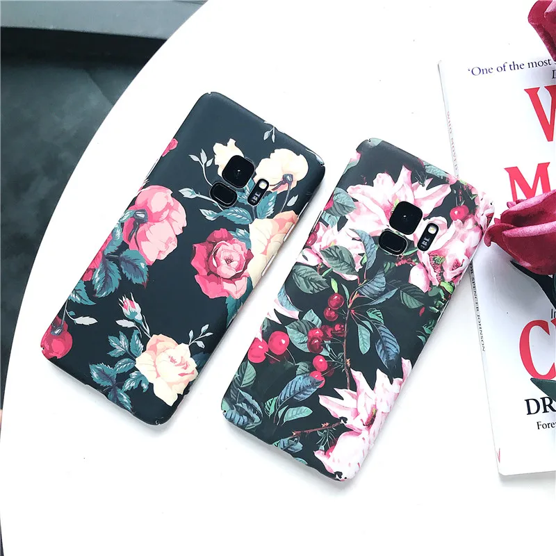 DCHZIUAN чехол с листьями для samsung Galaxy S10, S9, S8 Plus, NOTE 8, 9, 10, жесткий чехол для телефона из поликарбоната, чехол для samsung Galaxy S8, S9