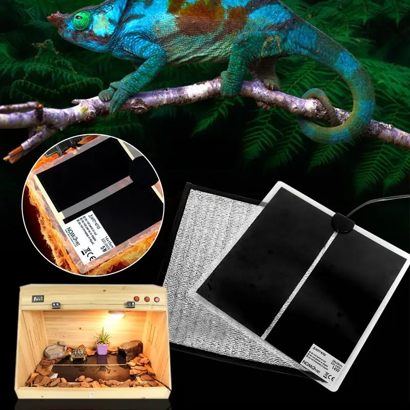 Incubator Reptile Brooder 220V-240V EU/US Pad Pad Chicken Coop Heater UK Plug Reptiles &Amp; Amphibians Heat Lamp for Reptiles