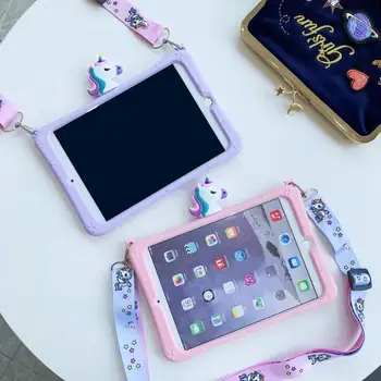 

Kids Soft Silicone Tablet Case For Huawei MediaPad T5 10 AGS2-W09/L09/L03/W19 10.1" stand cover for huawei mediapad T5 10+pen