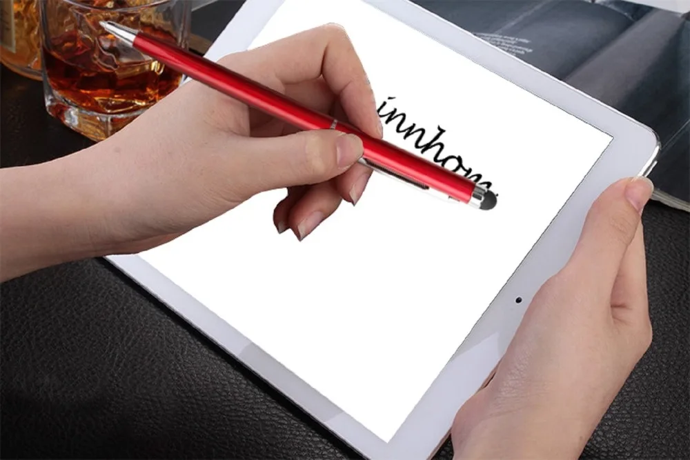 Capacitive Universal Stylus Pen Touch Screen Stylus Pencil Ballpoint Pen for Samsung Tablet for iPad For IPhone For Huawei Moblie Phone  (8)