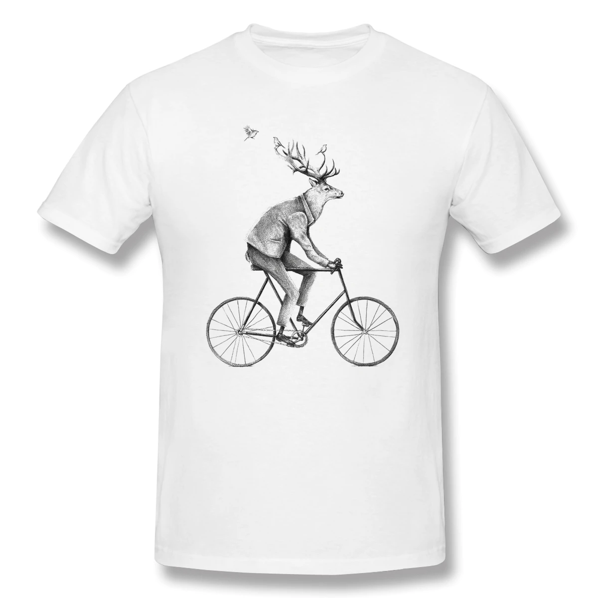 

New summer T Shirt EVEN A GENTLEMAN RIDES T-Shirt 100 Percent Cotton Cute Tee Shirt Basic Short Sleeve Man Tshirt