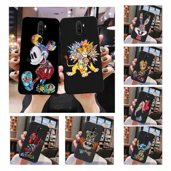 Перейти на Алиэкспресс и купить Чехол для телефона из мягкого ТПУ PENGHUWAN Groot Joker Stitch, черный чехол для Oppo A5 A9 2020 A11x A71 A73S A1K A83