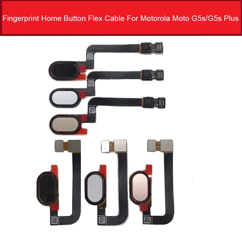 

Home Button Fingerprint Sensor Flex Cable For Motorola Moto G5s G5s Plus Menu Return Key Touch ID Sensor Flex Ribbon Replcement