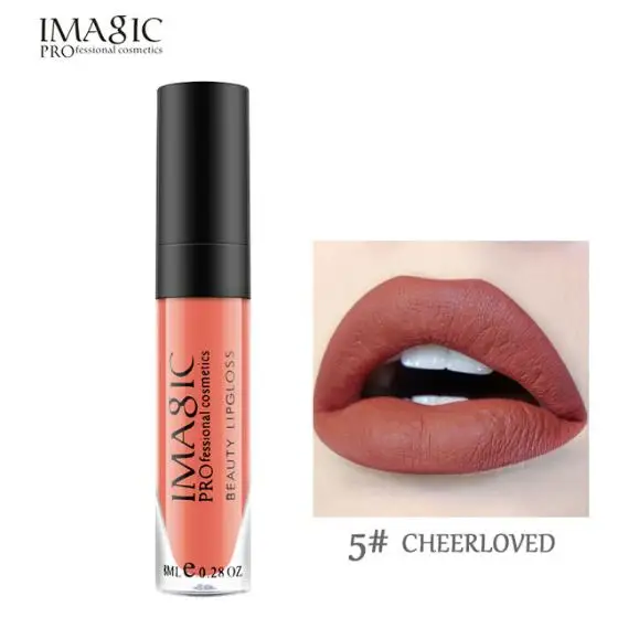 Tint Lip Gloss 5 IMAGIC ТИНТ блеск для губ Макияж жидкая помада для губ Косметика водостойкая матовая помада телесный оттенок блеск для губ 23 Цвета - Цвет: Tint Lip Gloss 5