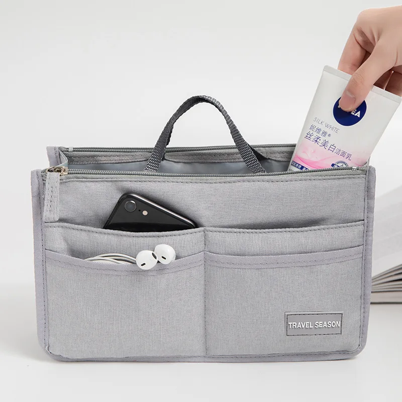 Multifunction Liner Bag Women Travel Cosmetics Organizer Bathroom Toiletry Storage Pouch Sort Out Small Things Organization Pack