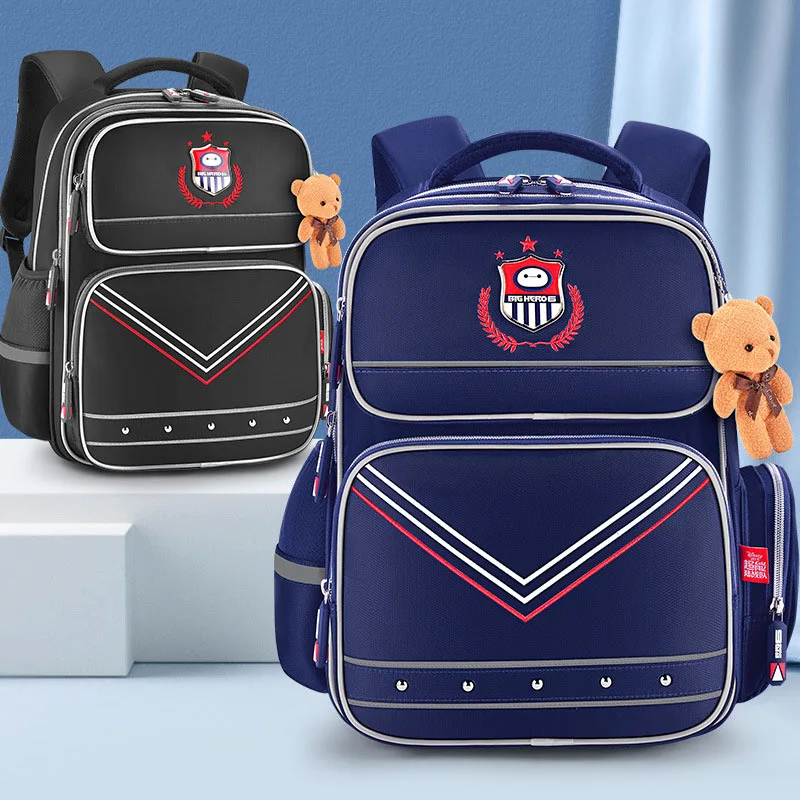 Детский школьный ранец Disney для мальчиков детский рюкзак защиты позвоночника с