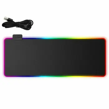 

Gaming Mouse Pad RGB LED Light Color Switching For Computer Laptop Large
