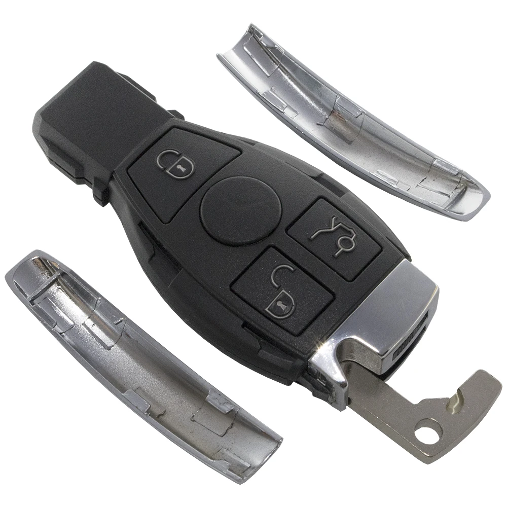 3 кнопки Smart Remote Key 315 МГц/433 МГц fob для Mercedes Benz После 2000 + NEC & BGA замена чипа NEC|Ключ от