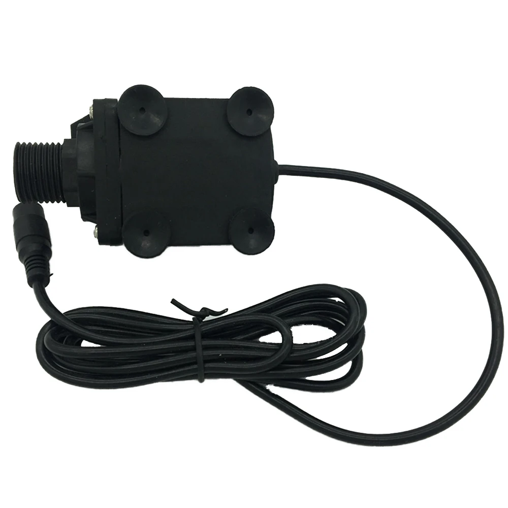 SR800F Mute водяной насос 12V USB Питание 24V микро бытовой фонтан воды насос 340-650L/ч для морской воды езда на велосипеде