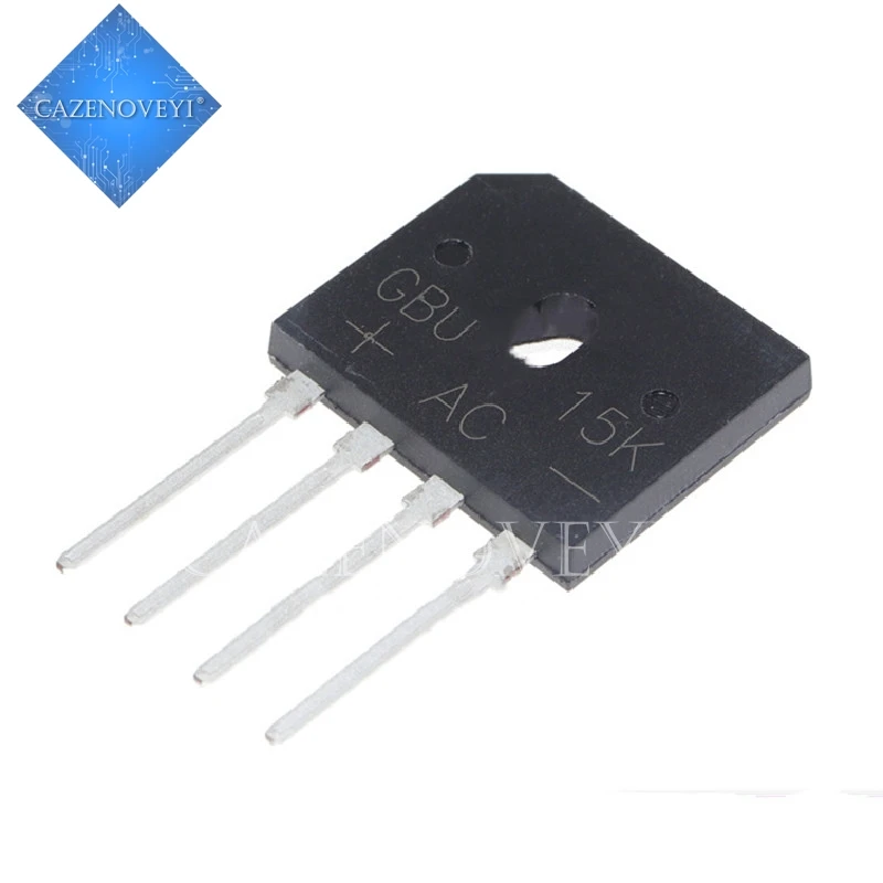 

10 шт./лот U15K80R GBU15K GBU1508 SIP-4 15A 800V в наличии на складе