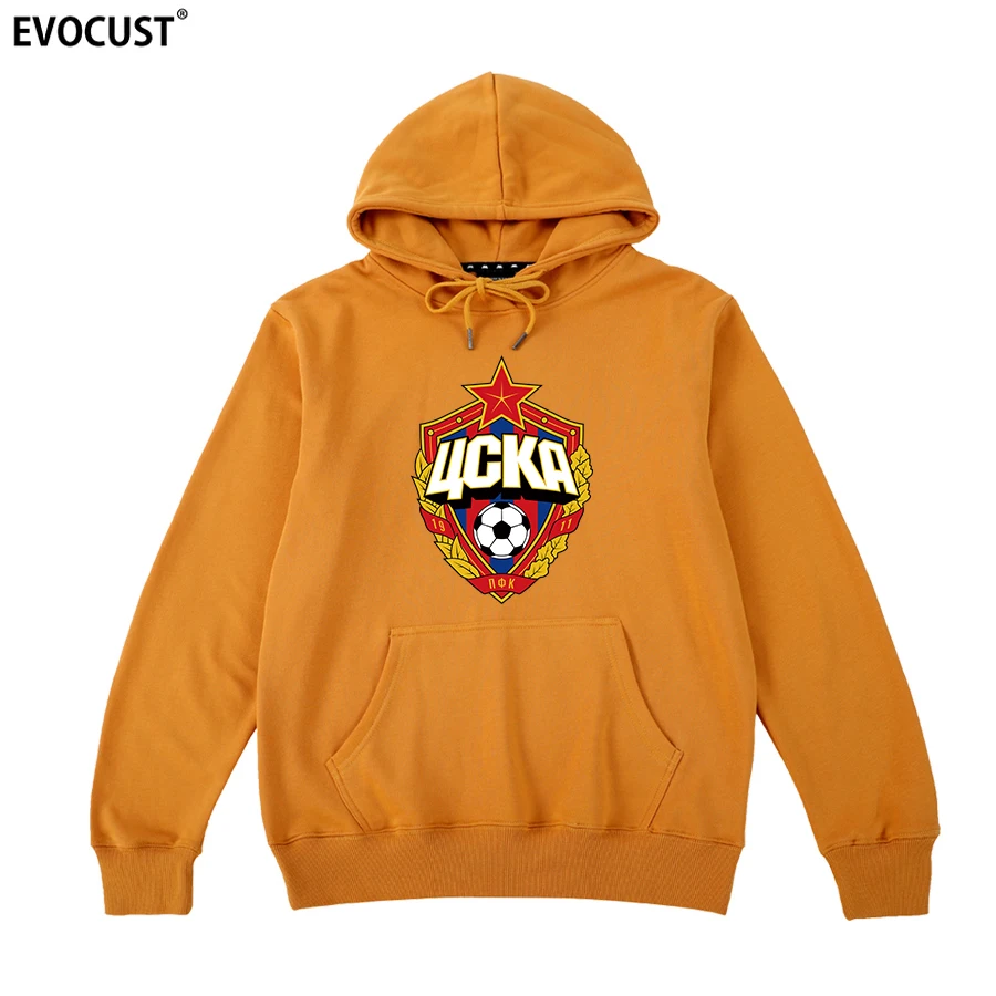 Худи в русском стиле из хлопка унисекс для мужчин и женщин - Цвет: Caramel yellow