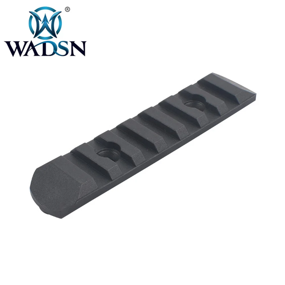 WADSN Airsoft KeyMod M-LOK полимерная направляющая набор(6 шт.) MLOK Softair Handguard тактические рельсы крышка MP02013 Пейнтбол Аксессуары