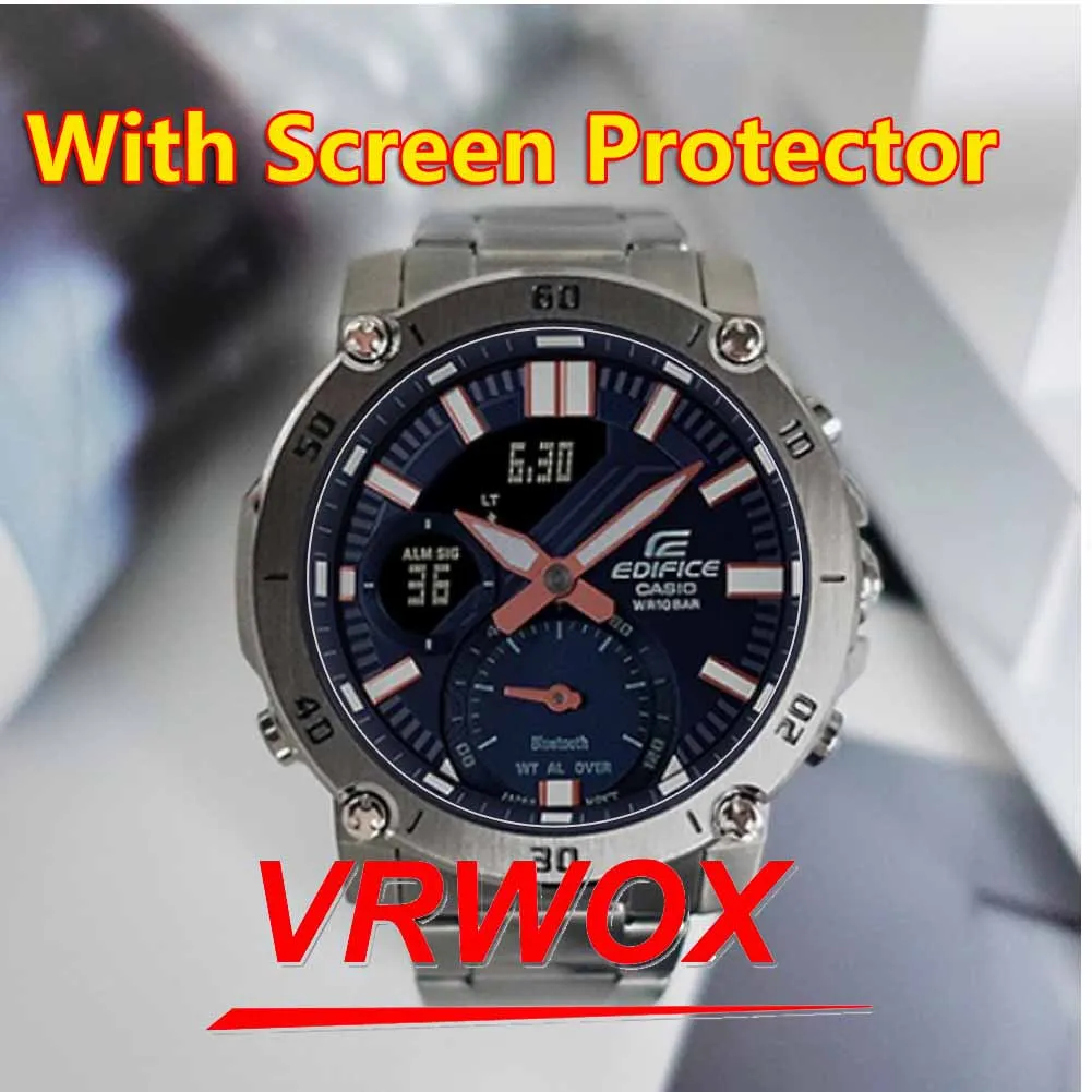 3Pcs UNTUK Casio ECB S100 ECB 20 ECB 10 Jelas ECB 900 ECB 800 EFB 530 EFR  552 ECB 500 TPU Nano Pelindung Layar|Screen Protectors| - AliExpress