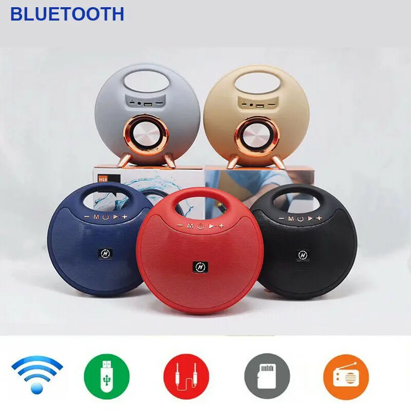 Мощный bluetooth-динамик беспроводной открытый стерео Бас громкий динамик USB/TF/fm-радио