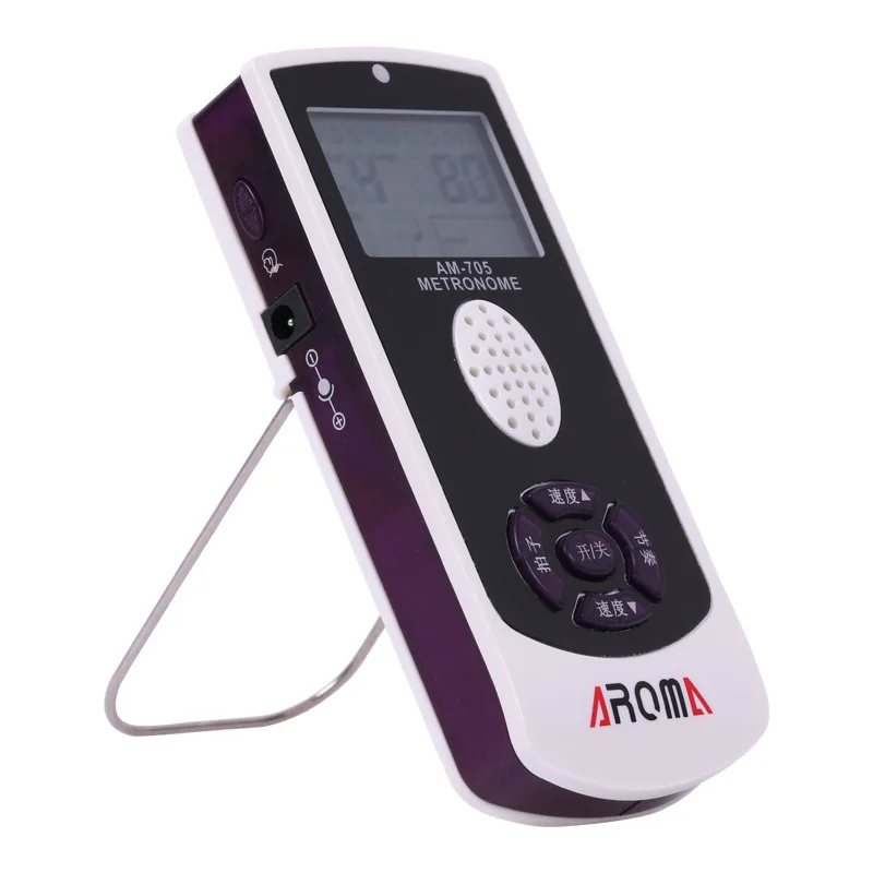 

Aroma AM-705 Electronic Metronome 40-208bpm with Volume Control Portable Universal Instrument Metronome