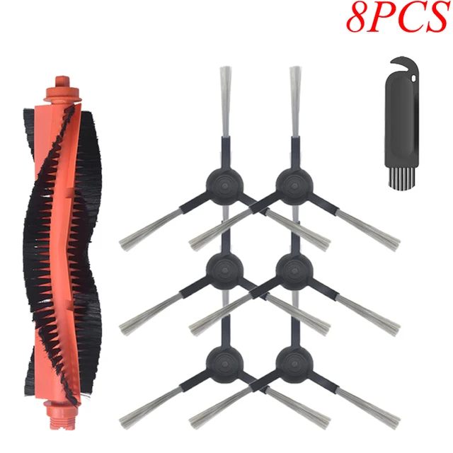 For Xiaomi Mijia Mop Pro STYTJ02YM VIOMI V3 SE V2 PRORobot Vacuum Cleaner Main/Side Brush Hepa Filter home appliance Parts 8PCS