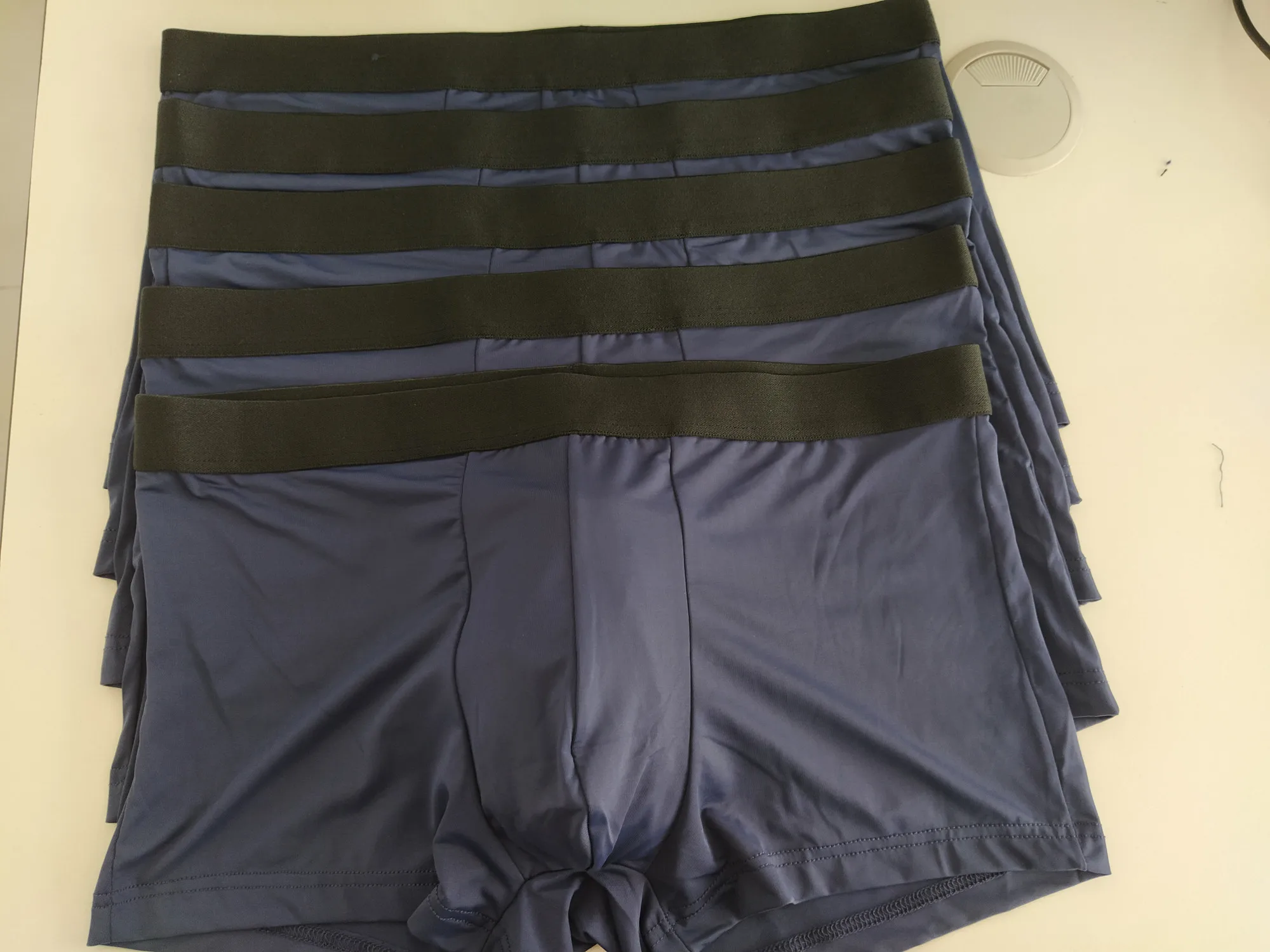 Men's Underwear Ice Knife Deer Feet Solid Color Fresh Soft Comfortable Underwear Factory Wholesale And Customized