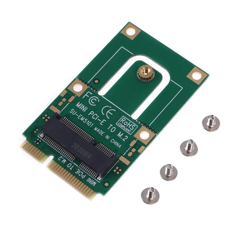 Mini PCI-E to m2 Adapter Converter Expansion Card Key NGFF E Interface for Wireless Bluetooth WiFi Module | Компьютеры и офис