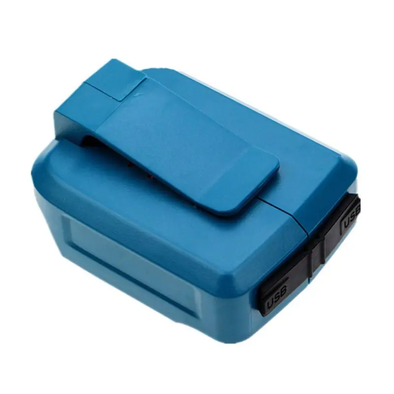 Синий USB зарядное устройство адаптер конвертер для MAKITA ADP05 14-18 в литий-ионный аккумулятор черный синий цвет - Цвет: Синий