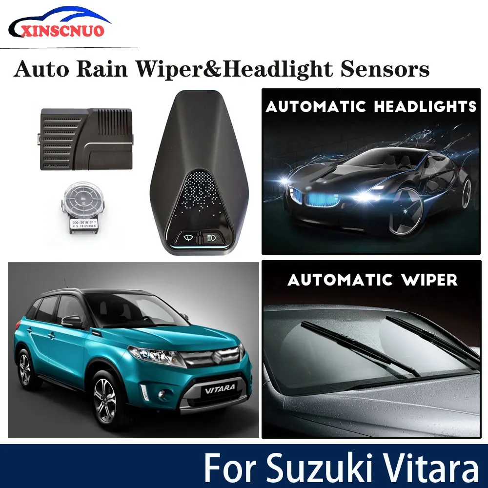 

XINSCNUO Car smart wiper sensor and headlight sensor For Suzuki Vitara 2018 2019 Automatic driving assistant System