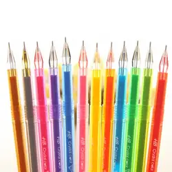 Роликовая шариковая гелевая ручка для письма, фирменные шариковые ручки 0,5 мм, универсальные Канцтовары офисный школьный инвентарь, Прямая