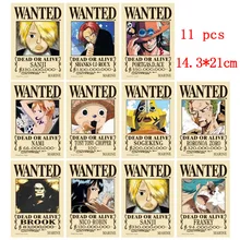 Anime One Piece Wanted Poster Sanji Home Decor Aliexpress