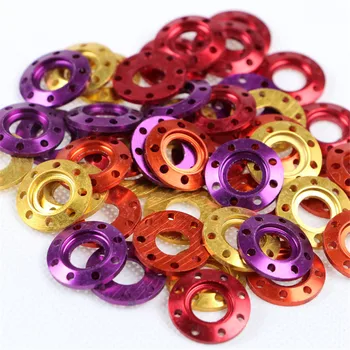 

1 pair metal CNC motocross screws caps bolts covers for honda yamaha motorcycle screw gasket universal moto screws pad washer