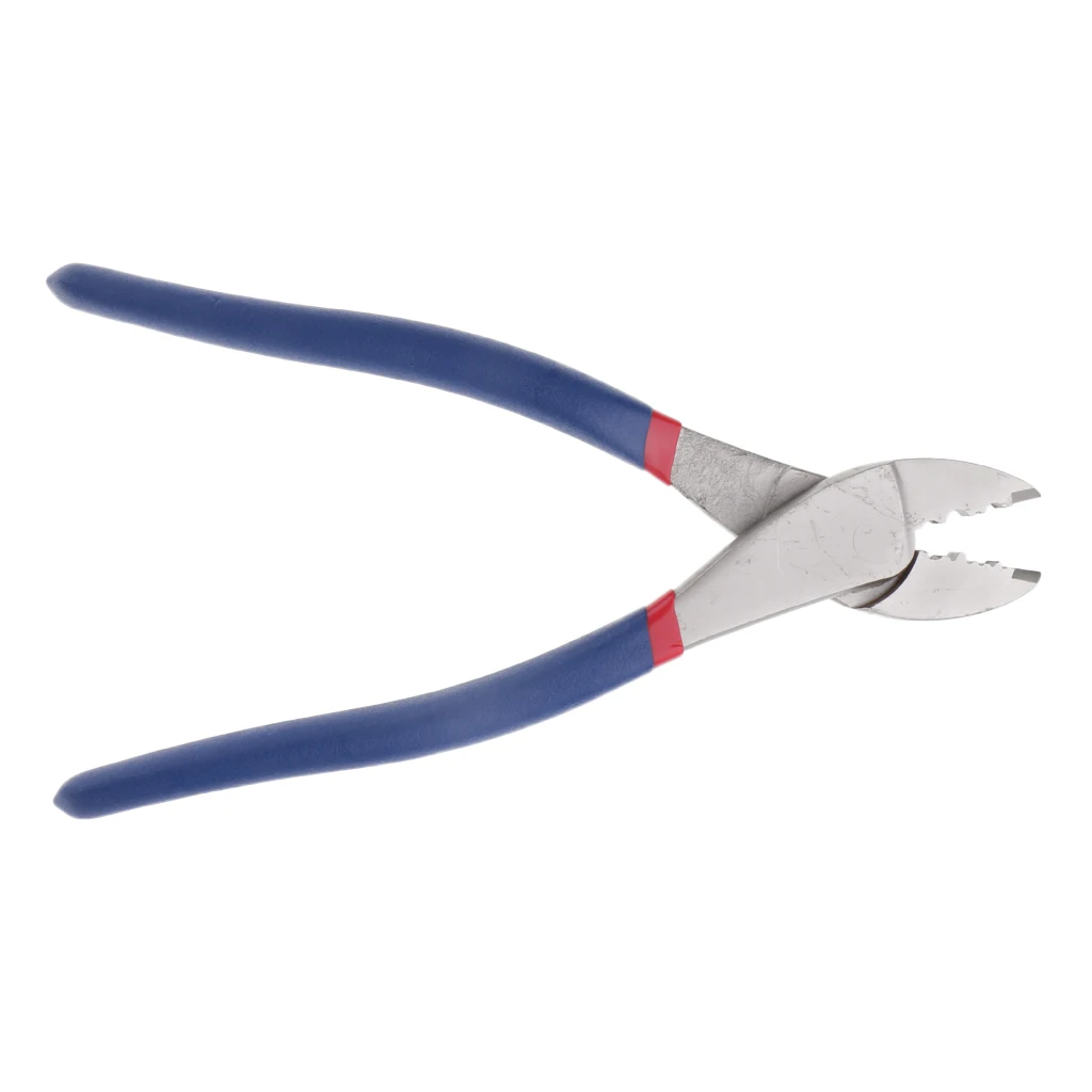 

9.6'' Portable Silicone Handle Fishing Crimping Plier Wire Swager Rigs Making Crimping Tool