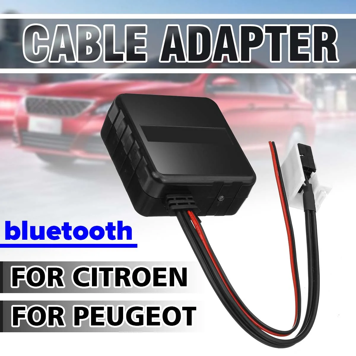 Автомобильный bluetooth модуль Aux приемник кабель беспроводной HIFI музыкальный плеер для C2 2005 C5 RD45 для 307 радио медиа