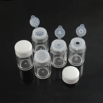 

Loose Powder Jar With Sifter Empty Cosmetic Container Matte Cap Makeup Compact Portable Loose Powder Box Case