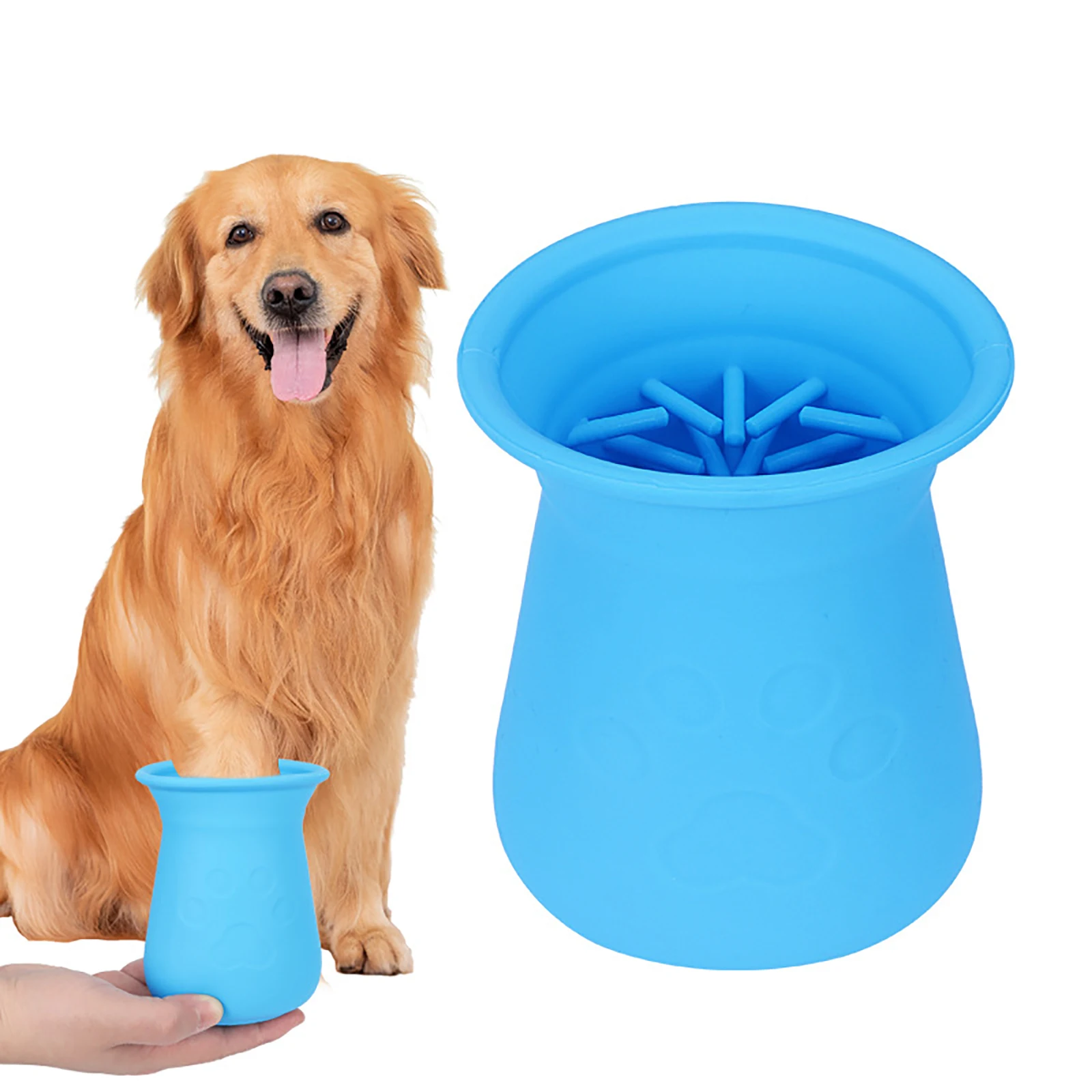 Dog Paw Cleaner Dog Paw Washer Cup Silicone Pet Cleaning Brush Feet