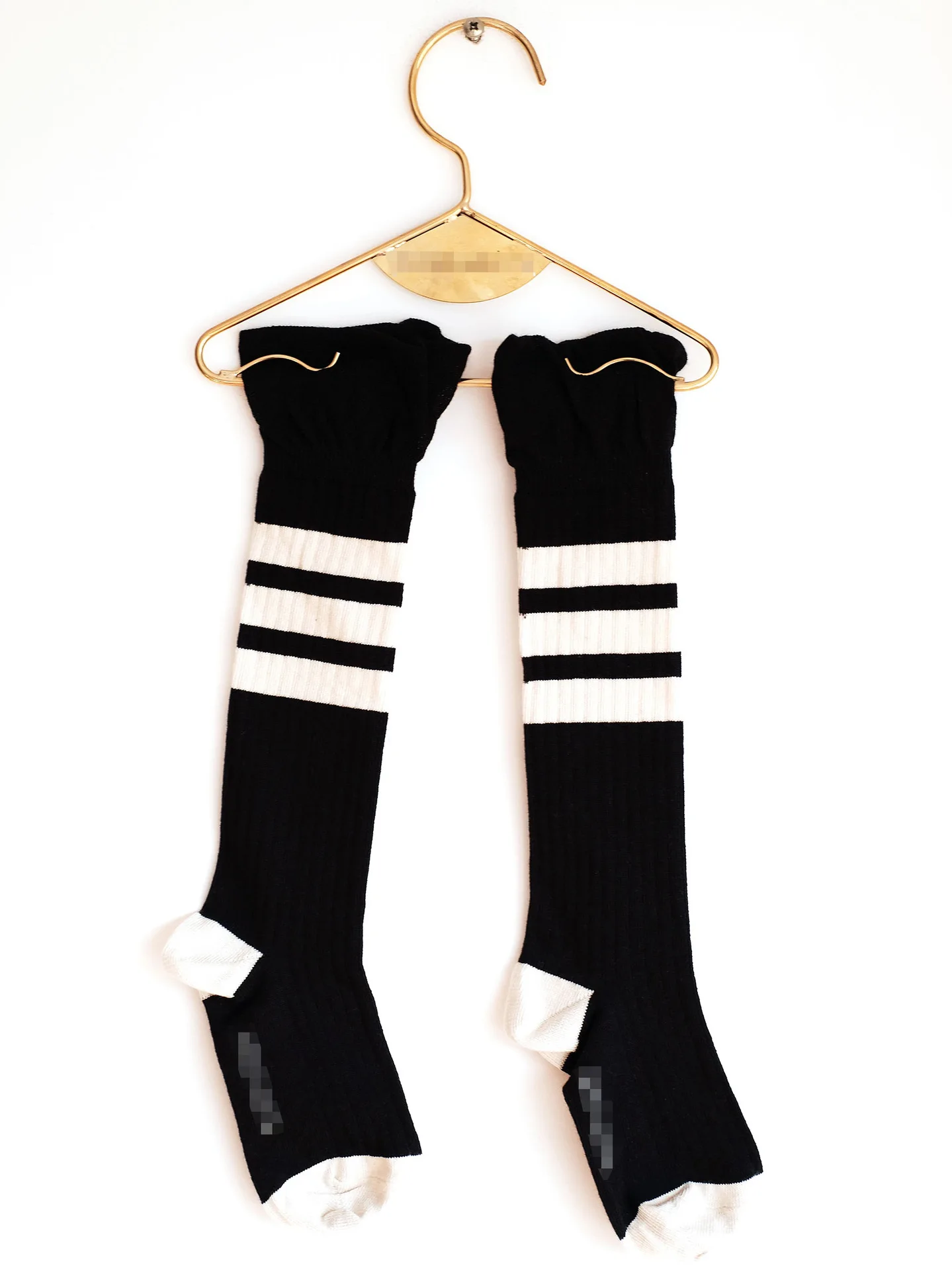 Spring And Autumn New Products Large Flounced Thin Stripes Western Style Men And Women Children Tube Socks