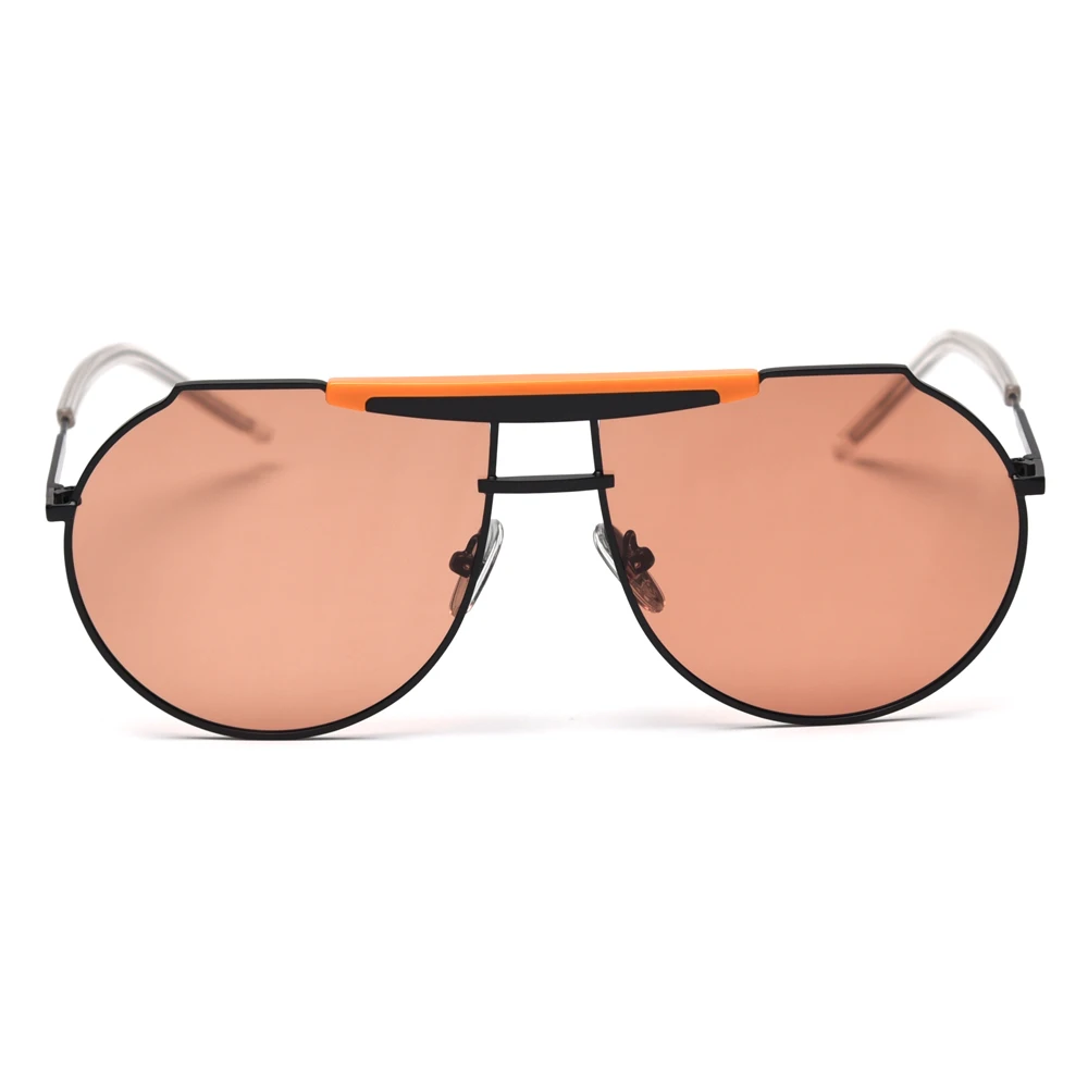 Peekaboo uv400 поляризационные солнцезащитные очки для мужчин, большие размеры, нестандартная металлическая оправа, тонированные Винтажные Солнцезащитные очки для женщин, высокое качество