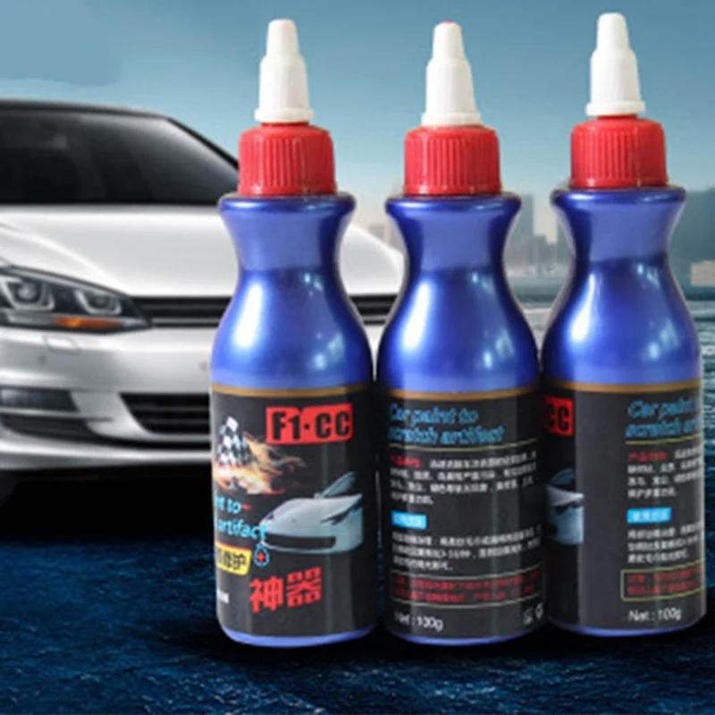 

1 Pcs Car Scratch Repair Fluid Decontamination Decontamination Scratch Repair Wax Scratch Glazing Wax Leather Care Agent