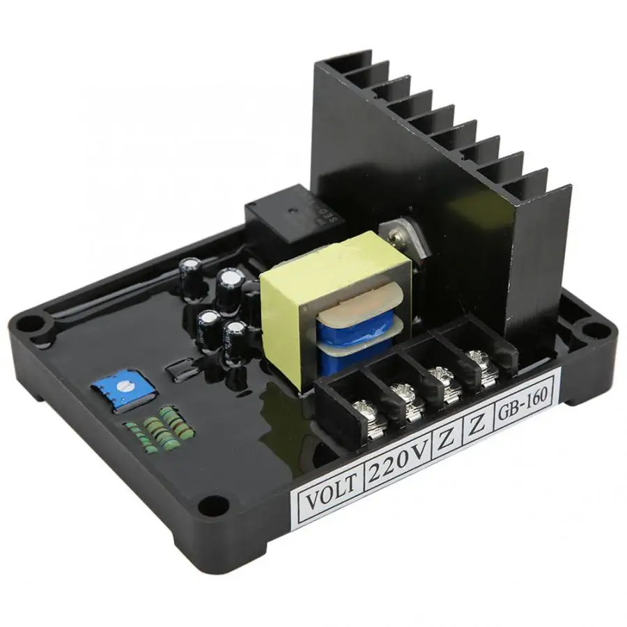 GB160 AVR Автоматический регулятор напряжения для щетки однофазный ST генератор питания