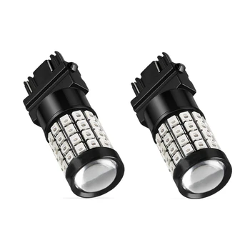 

3157 3156 4057 Led Reverse Backup Bulb Extremely Bright,52 Smd 3030/2835 Chipsets Back Up Stop Tail Light Lamp Bulbs Replacement