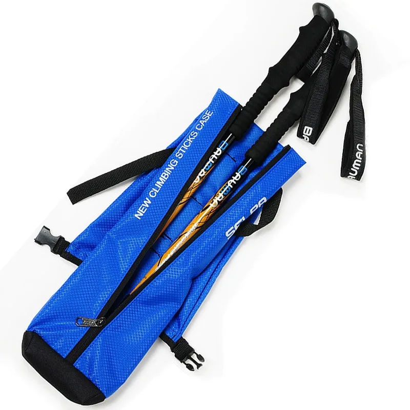 

Humanized design of outdoor climbing stick backpack crutch bag portable folding