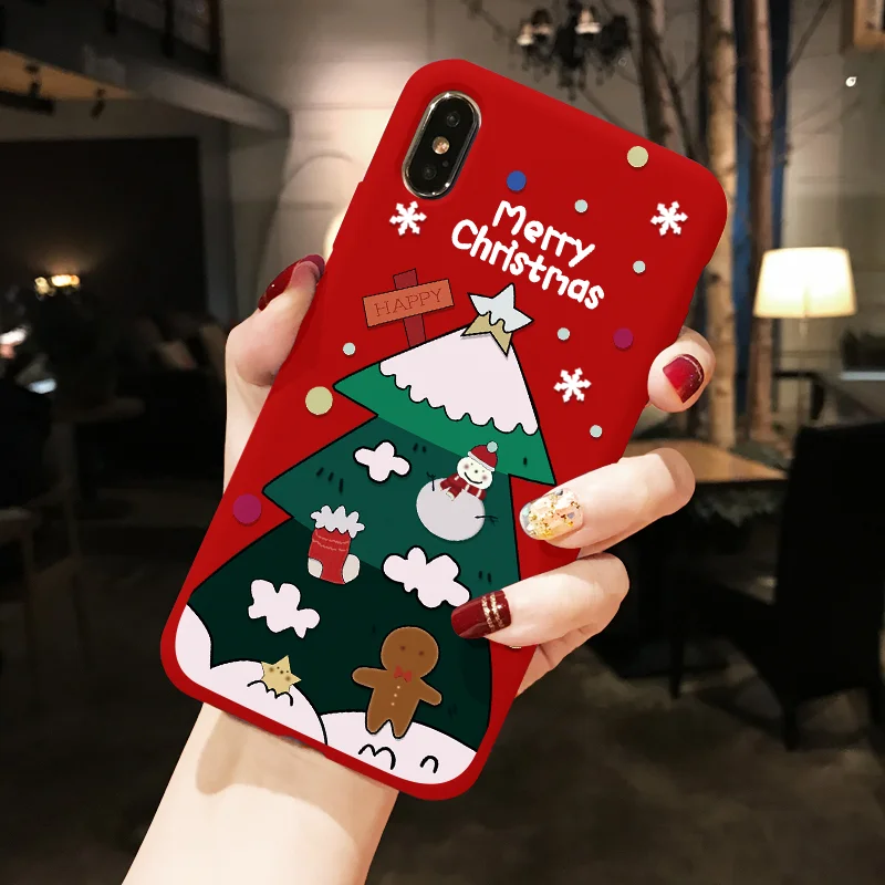 Чехол для телефона для iPhone 11 Pro XS Max XR X 10 8 7 6 S 6 S Plus, Роскошная мягкая задняя крышка из ТПУ с изображением животных, красный чехол Fundas для iPhone X, чехол - Цвет: 3censhu