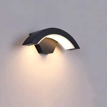 

LED Outdoor Waterproof Walkway Front Door Garden Porch Wall Light 18W Modern Indoor Corridor Wall Lighting Light Fixture ML35