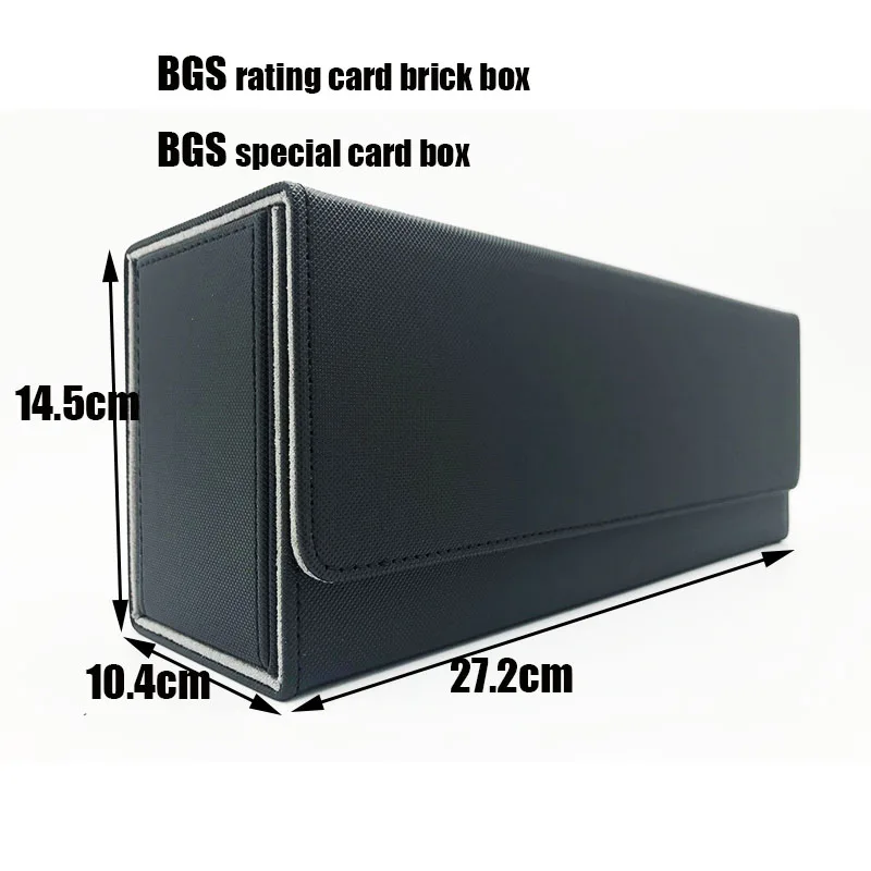 BGS Rating Card Brick Storage Box PSA Card Brick Card Case Deck Box For MTG/TCG/ PTCG/PKM Trading Cards Can Hold 30+ Card Bricks