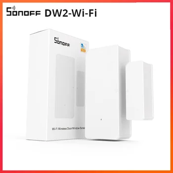 

SONOFF DW2 Wi-Fi Wireless Door / Window Sensor Work With eWeLink APP Remote Monitoring Smart Home Security Sensors