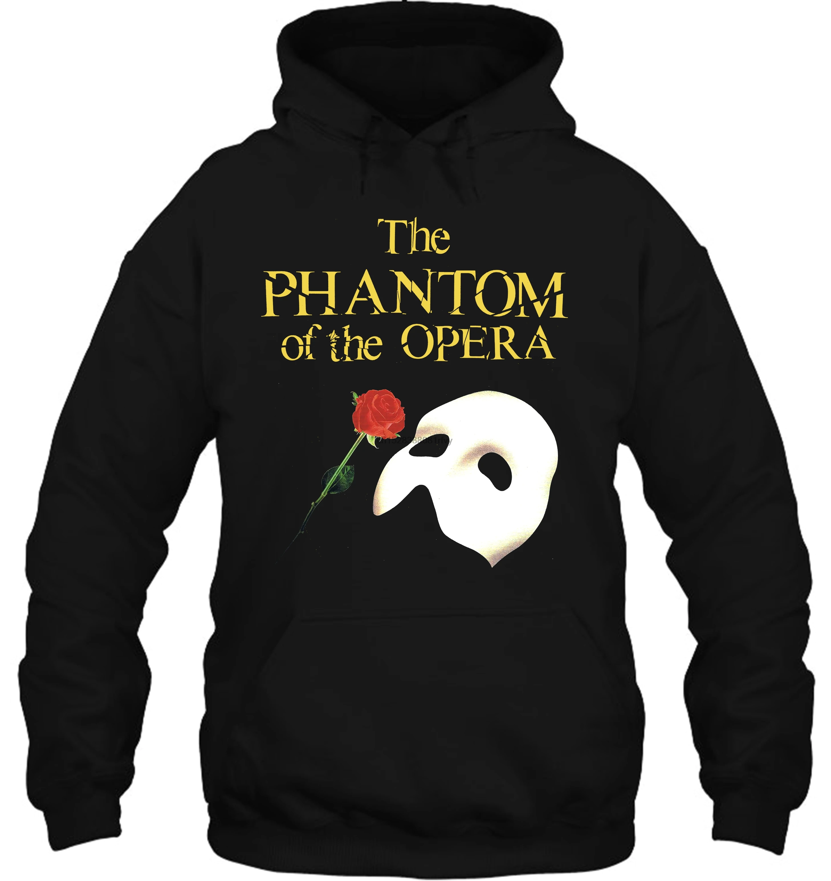 Мужская толстовка с капюшоном, новинка, PHANTOM OF THE OPERA, Бродвейский музыкальный мужской размер S 5XL, женская уличная одежда