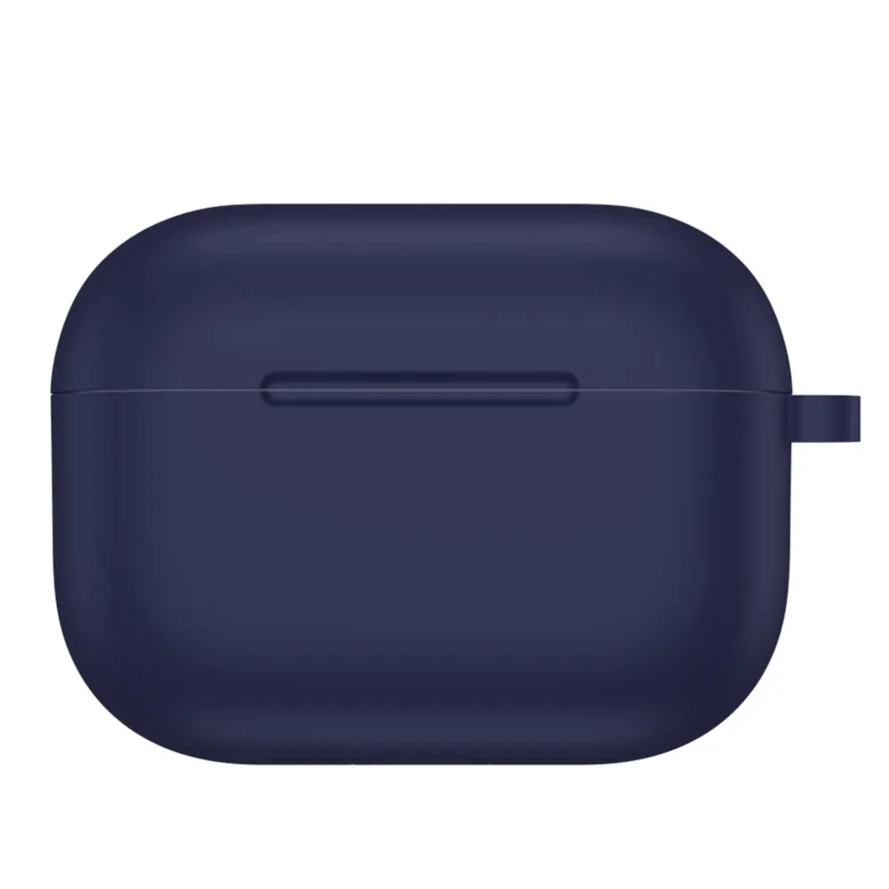 Для AirPods Pro Чехол Силиконовый круглый нижний чехол беспроводной Bluetooth наушники защитный чехол против царапин с вешалкой
