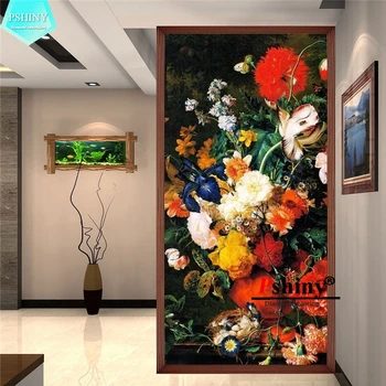 

PSHINY NEW 5D DIY Diamond embroidery sale white red flower pictures Full drill round rhinestone kit Diamond Painting cross stich